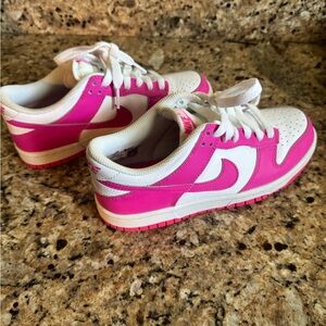 Brand New YOUTH Hot Pink Nike Dunks